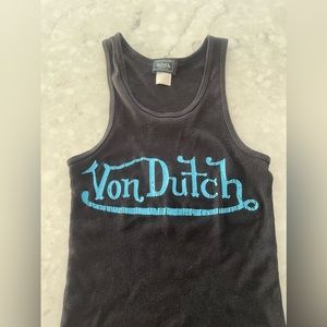VON DUTCH Tank Top SMALL